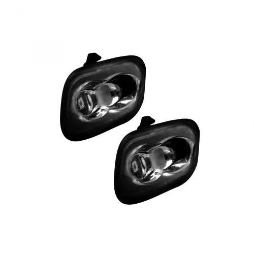 Recon Truck Accessories - 264243GR | Ford F150 15-21 & Raptor 17-20 & Super Duty 17-21 & Bronco 2021 Ultra High Power LED Mirror/Puddle Light Kit Green