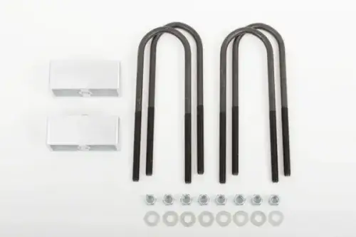 McGaughys Suspension Parts - 33123 | McGaughys 2 Inch Rear Lowering Blocks 1982-2003 S10 Trucks 2WD