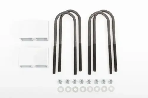 McGaughys Suspension Parts - 33124 | McGaughys 3 Inch Rear Lowering Blocks 1982-2003 S10 Trucks 2WD