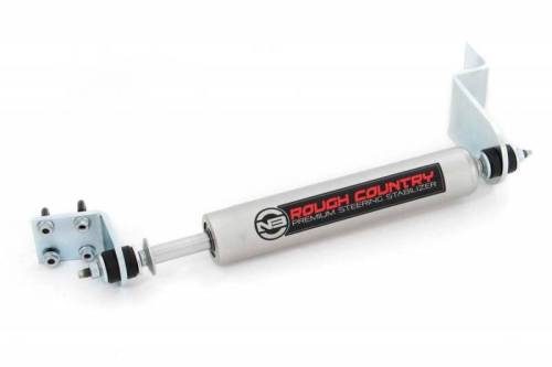 Rough Country - 8738730 | N3 Steering Stabilizer | Dodge 1500 (94-01)/2500 (94-02) 2WD
