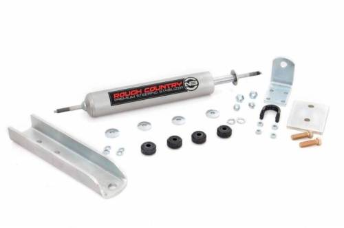 Rough Country - 8733130 | N3 Steering Stabilizer | Ford Bronco II 2WD/4WD (1984-1990)
