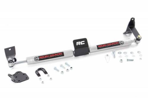 Rough Country - 8749530 | N3 Steering Stabilizer | Dual | 2-8 Inch Lift | Ram 2500 (10-13)/3500 (10-12)
  4WD