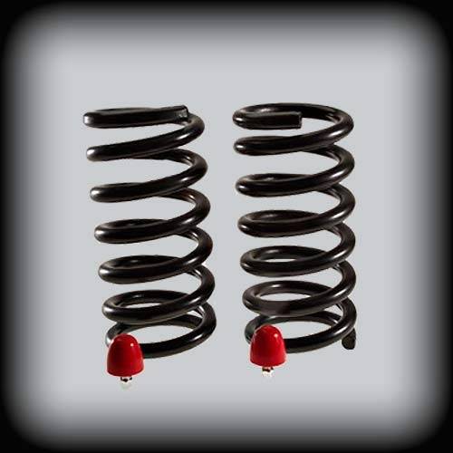 DJM Suspension - CS2321-3 | DJM Suspension 3 Inch Front Lowering Coils (1982-2004 S10, S15 Pickup 2WD | 1982-2004 Blazer S10, Jimmy S15 2WD)