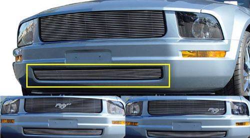 T-Rex Billet - 25515 | T-Rex Billet Series Bumper Grille | Horizontal | Aluminum | Polished | 1 Pc | Overlay | [Available While Supplies Last]