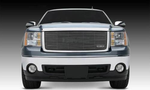 T-Rex Billet - 20204 | T-Rex Billet Series Grille | Horizontal | Aluminum | Polished | 1 Pc | Insert