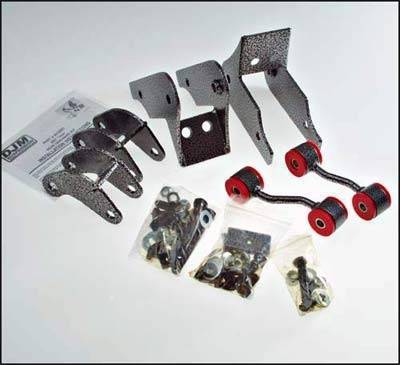 DJM Suspension - RK2007 | DJM Suspension Rear Lowering Hardware Kit (2007-2018 Suburban, Tahoe, Yukon 2WD)