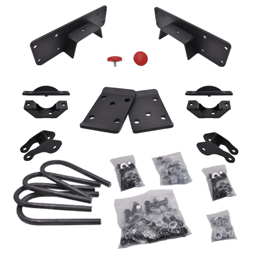 DJM Suspension - FK1025-6 | DJM Suspension 6 Inch Rear Flip Kit (1988-1998 C1500 Pickup 2WD)
