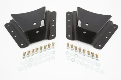 McGaughys Suspension Parts - 33085 | McGaughys 3 Inch Rear Drop Hangers 2002-2010 GM 3500 Trucks 2WD/4WD