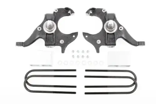 McGaughys Suspension Parts - 33104 | McGaughysÊ2 Inch Front / 3 Inch Rear Lowering Kit 1982-2003 S10 Trucks 2WD All Cabs