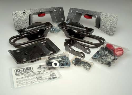 DJM Suspension - FK2599-6 | DJM Suspension 6 Inch Rear Flip kit (1999-2006 Silverado, Sierra 1500 2WD | 1 Piece Driveshaft)