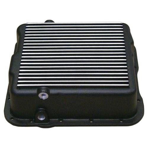 PML Covers - PML Black Powder Finish GM C5 Corvette 4L60E Deep