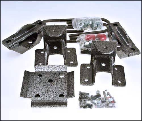 DJM Suspension - RK2099-4 | DJM Suspension 4 Inch Rear Lowering Kit (2003-2006 Silverado, Sierra 1500 2WD | Crew Cab ONLY)