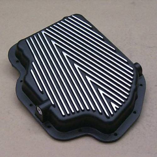 PML Covers - PML Black Powder Finish GM Turbo 400 Low Profile