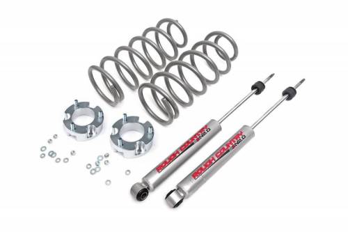 Rough Country - 77130 | 3 Inch Toyota Suspension Lift Kit w/ Strut Spacers & Premium N3 Shocks