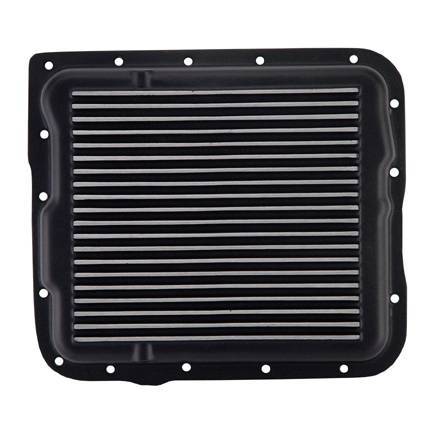 PML Covers - PML Black Powder Finish GM 700R4, 4L60, 4L60E, 4L65E Low Profile