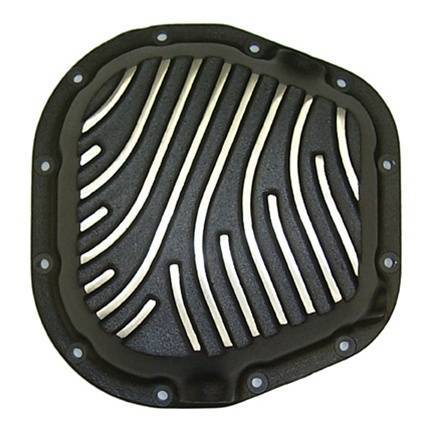 PML Covers - PML Black Powder Finish Ford Sterling 10.25/10.5 RG, 12 Bolt