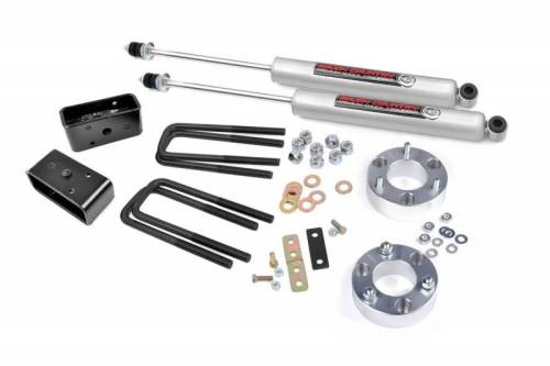 Rough Country - 75030 | 2.5 Inch Toyota Suspension Lift Kit w/ Premium N3 Shocks