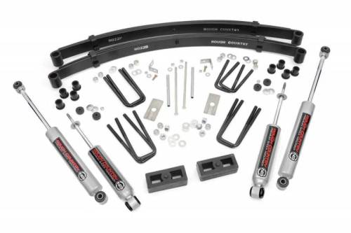 Rough Country - 700N3 | 3 Inch Toyota Suspension lift Kit w/ Premium N3 Shocks