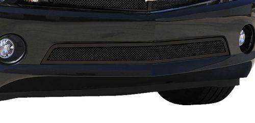 T-Rex Billet - 52027 | T-Rex Upper Class Series Mesh Bumper Grille | Small Mesh | Mild Steel | Black | 1 Pc | Overlay