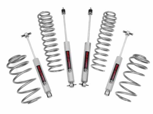 Rough Country - 652.20 | 2.5 Inch Jeep Suspension Lift Kit w/ Premium N3 Shocks