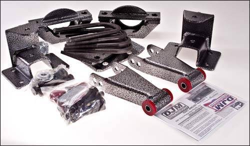 DJM Suspension - RK2507-4 | DJM Suspension 4 Inch Rear Lowering Kit (2007-2018 Silverado, Sierra 1500 2WD/4WD)