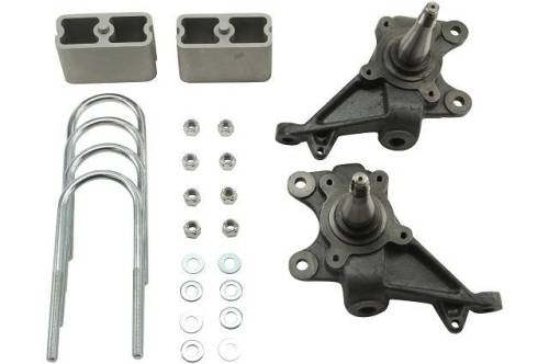 Belltech - 444 | Belltech 2 Inch Front / 3 Inch Rear Complete Lowering Kit without Shocks (1984-1995 Pickup 2WD)