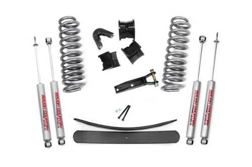 Rough Country - 400-70-7630 | 2.5 Inch Ford Suspension Lift Kit w/ Premium N3 Shocks