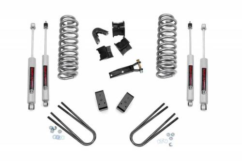Rough Country - 445-70-76.20 | 4 Inch Ford Suspension Lift Kitw/ Premium N3 Shocks