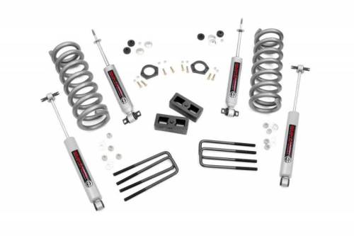 Rough Country - 230N3 | 2 Inch GM Suspension Lift Kit w/ Premium N3 Shocks