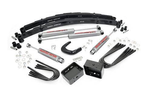 Rough Country - 145.20 | Rough Country 4 Inch Suspension Lift Kit | Premium N3 Shocks (1977-1986 K10 4WD | 1977-1991 Blazer, Jimmy 4WD)