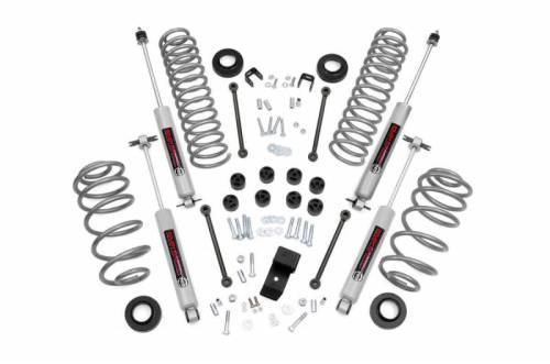 Rough Country - 641.20 | 3.25 Inch Jeep Suspension Lift Kit w/ Premium N3 Shocks