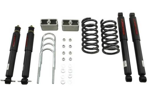 Belltech - 436ND | Belltech 2.5 Inch Front / 3 Inch Rear Complete Lowering Kit with Nitro Drop Shocks (1983-1997 Mighty Max)