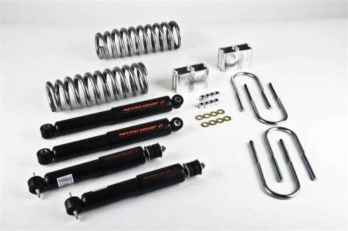Belltech - 443ND | Belltech 2 Inch Front / 3 Inch Rear Complete Lowering Kit with Nitro Drop Shocks (1996-2004 Tacoma 2WD | 6 Cyl)