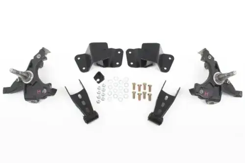 McGaughys Suspension Parts - 33134 | McGaughysÊ2 Inch Front / 4 Inch Rear Lowering Kit 1988-1998 GM 1500 Truck HD 2WD