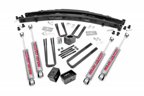 Rough Country - 306.20 | 4 Inch Dodge Suspension Lift Kit  w/ Premium N3 Shocks (Dana 60)