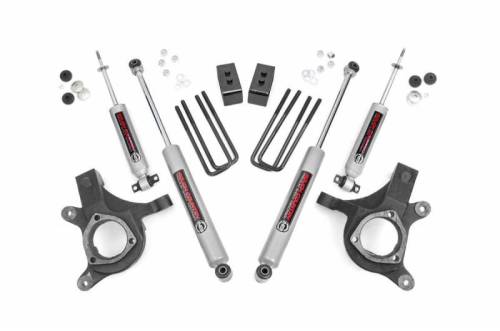 Rough Country - 232N2 | 3 Inch GM Suspension Lift Kit w/ Premium N3 Shocks