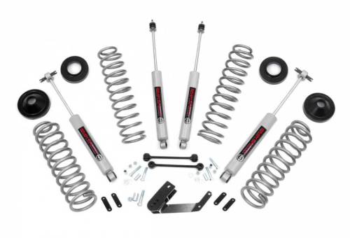 Rough Country - PERF693 | 3.25 Inch Jeep Suspension Lift Kit w/ Premium N3 Shocks (07-18 Wrangler JK | 2-door)