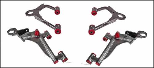DJM Suspension - CA2806-3 | DJM Suspension 3 Inch Upper and Lower Control Arms (2005-2014 Tacoma 2WD)