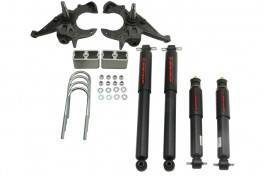 Belltech - 617ND | Belltech 2 Inch Front / 3 Inch Rear Complete Lowering Kit with Nitro Drop Shocks (1982-2004 S10/S15 2WD)