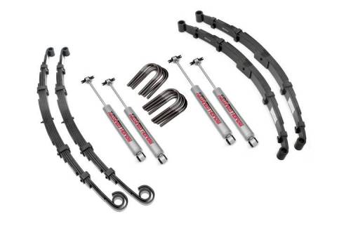 Rough Country - 60530 | 2.5 Inch Jeep Suspension Lift Kit w/ Premium N3 Shocks