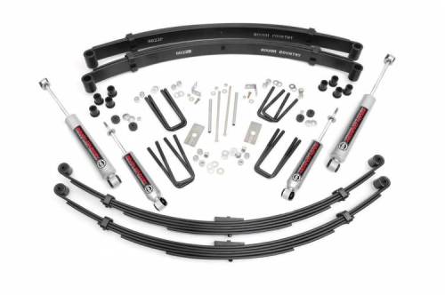 Rough Country - 71030 | 3 Inch Toyota Suspension Lift Kit w/ Premium N3 Shocks