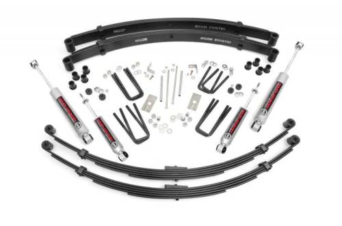 Rough Country - 71530 | 3 Inch Toyota Suspension Lift Kit w/ Premium N3 Shocks