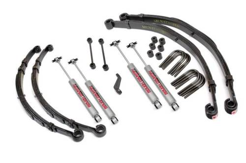 Rough Country - 67530 | 4 Inch Jeep Suspension Lift Kit w/ Premium N3 Shocks