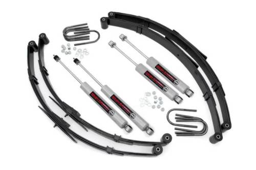 Rough Country - 615.20 | 2.5 Inch Jeep Suspension Lift Kit w/ Premium N3 Shocks