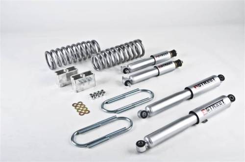 Belltech - 443SP | Belltech 2 Inch Front / 3 Inch Rear Complete Lowering Kit with Street Performance Shocks (1996-2004 Tacoma 2WD | 6 Cyl)