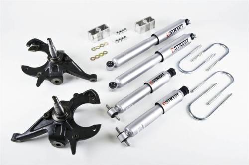 Belltech - 613SP | Belltech 2 Inch Front / 2 Inch Rear Complete Lowering Kit with Street Performance Shocks (1982-2004 S10/S15 2WD)