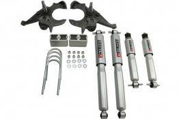 Belltech - 617SP | Belltech 2 Inch Front / 3 Inch Rear Complete Lowering Kit with Street Performance Shocks (1982-2004 S10/S15 2WD)