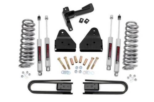 Rough Country - 521.20 | 3 Inch Ford Series II Suspension Lift Kit w/ Premium N3 Shocks