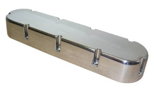 PML Covers - PML Polished Cadillac 368, 425, 472 & 500, Flat Top Style, Plain