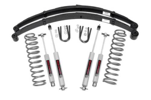 Rough Country - 630N2 | 3 Inch Jeep Suspension Lift Kit w/ Premium N3 Shocks